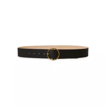 Molly O-Ring Leather Belt B-Low The Belt