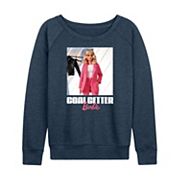 Women's Barbie® Goal Getter French Terry Long Sleeve Tee Barbie