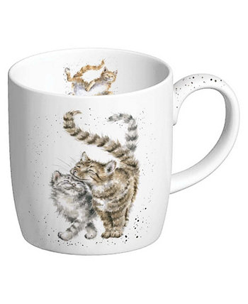Feline Fine Mug - набор из 4 шт. Wrendale Designs
