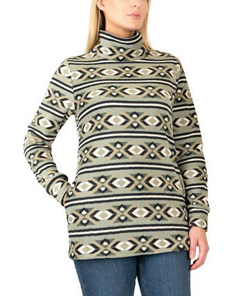 Женский флисовый свитер-туника с воротником под горло Mountain And Isles