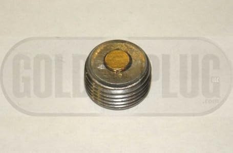 GoldPlug 3/8"-18 NPT Industrial Magnetic Drain Plug (Internal Head) IP, 5/16″ Internal Hex, 0.415 OAL GoldPlug