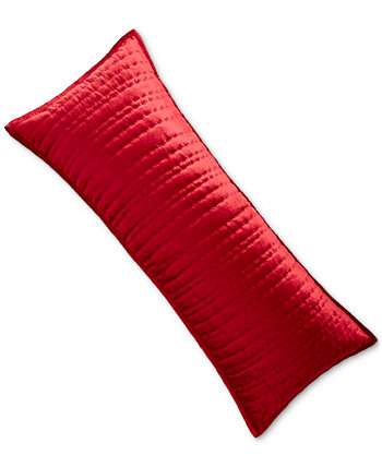 Бархатная декоративная подушка, 14 x 36 дюймов, создана для Macy's Hotel Collection