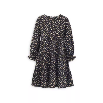 Girl's Floral Tiered Dress Mini Molly