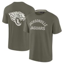 Unisex Fanatics Signature Olive Jacksonville Jaguars Elements Super Soft Short Sleeve T-Shirt Fanatics Signature