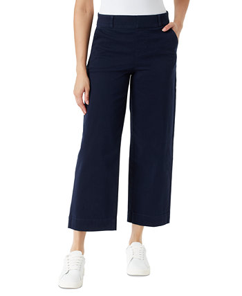 Petite Amanda Shape Effect Wide-Leg Crop Jeans Gloria Vanderbilt