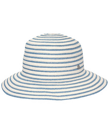 Трехцветная полосатая шляпа от солнца LAUREN Ralph Lauren