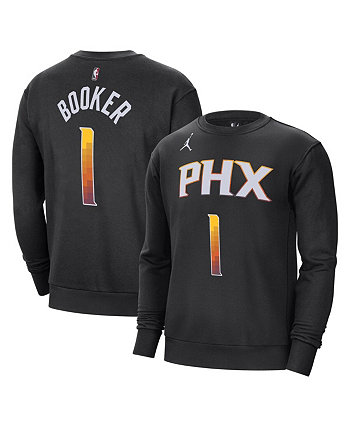 Мужской пуловер с именем и номером Devin Booker Black Phoenix Suns Jordan