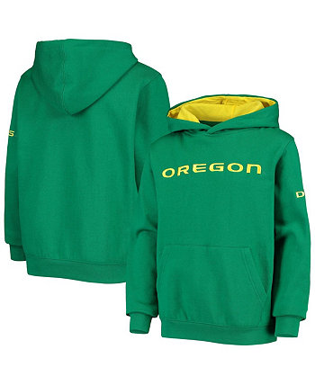 Толстовка с капюшоном с зеленым логотипом Oregon Ducks для мальчиков Stadium Athletic