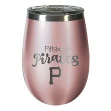Pittsburgh Pirates 12 oz. Rose Gold Finish Vacuum Insulated Wine Tumbler MLB