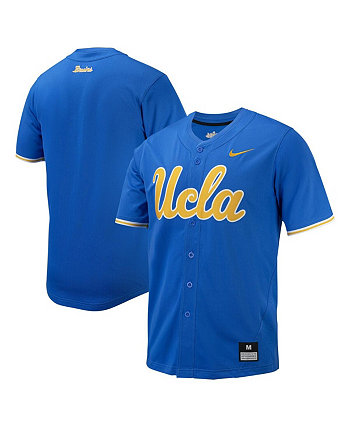 Men's Blue UCLA Bruins Replica Full-Button Baseball Jersey Nike