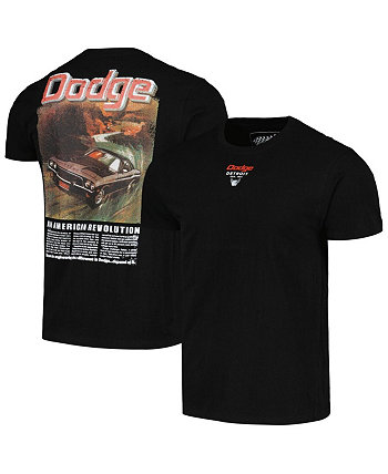 Men's Black Dodge An American Revolution Graphic T-Shirt Reason