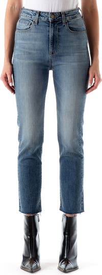 Укороченные джинсы скинни с высокой талией из денима Twiggy FIDELITY DENIM