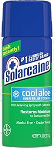 JL JIA LE Solarcaine - Burn Relief - 4.5 oz. - Spray Can-MCK Elecicopo