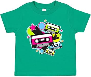 inktastic The 80s Cassette Tapes Toddler T-Shirt Inktastic