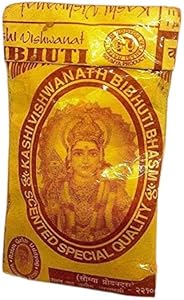 Kashi Vibhuti Bhasma, Vibuthi Pure Powder - Holy Tilak Tika Tikaa (Pack of 2X 30 Grams), Thiruneeru, Shiva Viboothi, Vibhooti, Bibhuti,Bhabhooti Generic