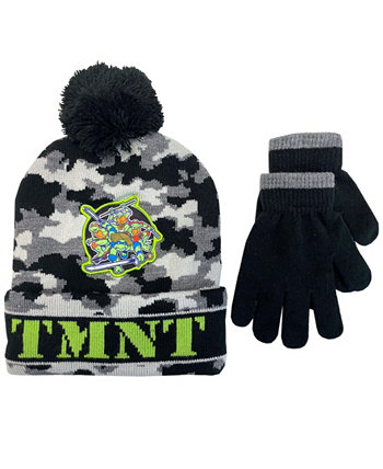 Набор из шапки и перчаток Big Boys TMNT, 2 предмета ABG Accessories