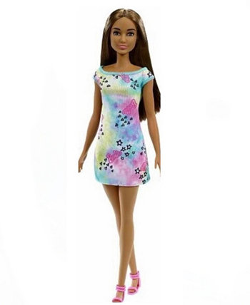 Красотка-брюнетка Play Doll в платье Hippie Flower Power Barbie