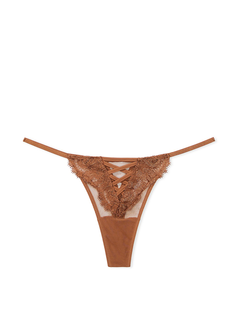 Boho Floral Embroidery Thong Panty Dream Angels