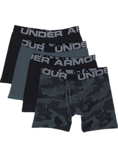 Комплект из 4 хлопковых боксеров с камуфляжным принтом (для больших детей) Under Armour Kids