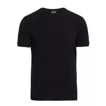 Базовая футболка с круглым вырезом Giorgio Armani