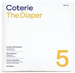 Coterie Size 5 Diapers, 22 CT Coterie