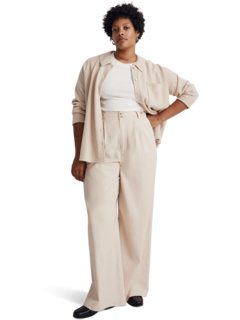 Женские Брюки Madewell The Harlow Wide-Leg Madewell