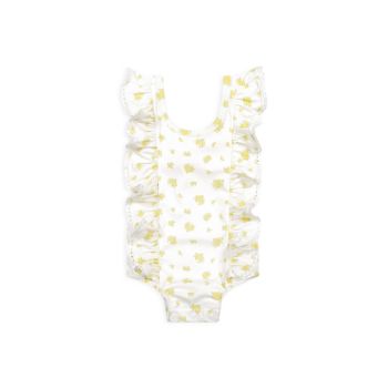 Baby Girl's Floral Swimsuit Miniclasix