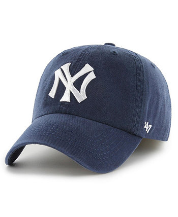 Мужская темно-синяя приталенная шляпа New York Yankees Cooperstown Collection Franchise '47 Brand