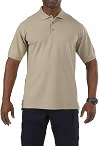 5.11 Tactical Professional Short Sleeve Polo Shirt, Cotton Fabric, Wrinkle-Resistant, Style 41060 5.11