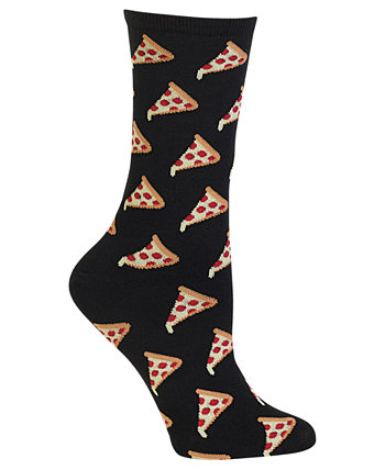 Женские модные носки с круглым вырезом для пиццы Hot Sox