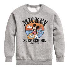 Disney's Mickey Mouse Boys 8-20 Surf School Fleece Sweatshirt Dinsey