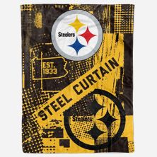 Pittsburgh Steelers 60&#34; x 80&#34; Hometown Blanket Logo Brand