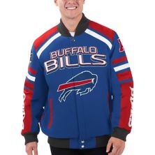 Мужская куртка с кнопками G-III Sports от Carl Banks Royal Buffalo Bills Power Forward Racing In The Style
