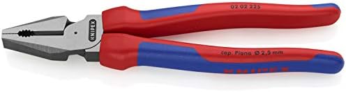 Knipex 0202225 9-Inch High Leverage Combination Pliers - Comfort Grip Knipex