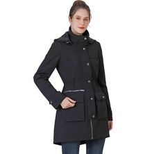 Plus Size Bgsd Amelia Waterproof Hooded Zip-out Lined Parka Coat BGSD