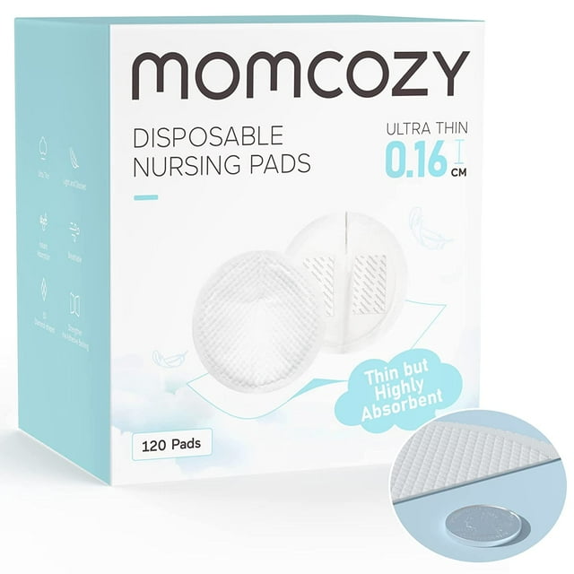 Momcozy Ultra-Thin Disposable Nursing Pads 120Pcs Momcozy