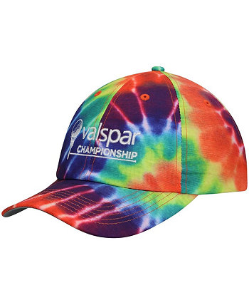 Мужская желтая регулируемая шляпа Valspar Championship Hullabaloo Tie-Dye Imperial