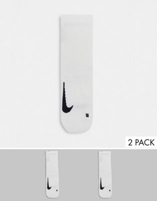 Белые носки Nike Running Multiplier Nike