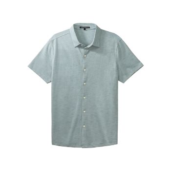 Whitner Knit Short-Sleeve Shirt ROBERT BARAKETT