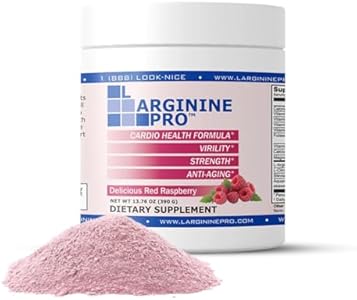 L-ARGININE PRO | L-arginine Supplement Powder | 5,500mg of L-arginine Plus 1,100mg L-Citrulline (Grape Berry, 1 Jar) L-ARGININE PRO