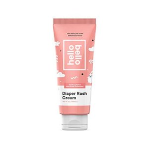 Hello Bello Diaper Rash Cream, Vegan Cruelty-Free Non-Nano Zinc Oxide, 4 fl. oz Hello Bello