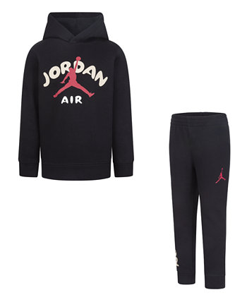 Комплект из пуловера с капюшоном и брюк-джоггеров Little Boys Lil Champ Jordan