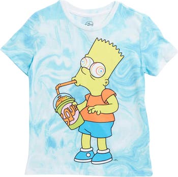 Футболка Bart Simpson с принтом тай-дай FREEZE