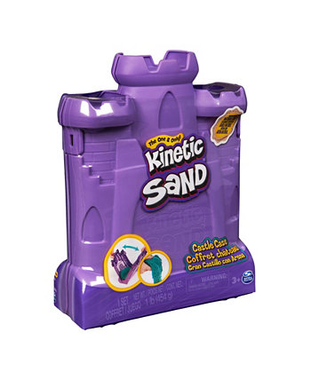 Чемодан-замок с 1 фунтом бирюзового игрового песка, многофункциональным игровым пространством и контейнером для хранения Kinetic