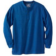 Мужская Футболка Liberty Blues Ribbed Knit Henley Liberty Blues