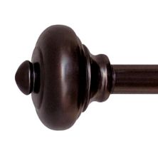 Decopolitan Burlingame 5/8&#34; Adjustable Curtain Rod Decopolitan