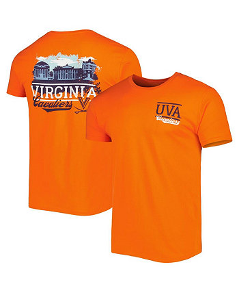 Мужская оранжевая футболка Virginia Cavaliers Hyperlocal Image One