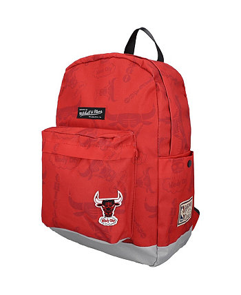 Рюкзак с логотипом команды Chicago Bulls Hardwood Classics для мальчиков и девочек Mitchell & Ness