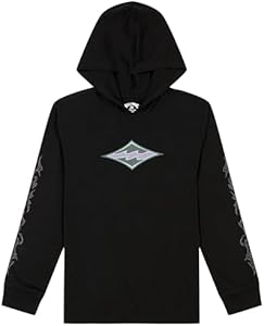 Billabong Boys' Long Sleeve Hooded Logo T-Shirt Billabong