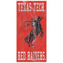 Настенный знак с логотипом Texas Tech Red Raiders Heritage Fan Creations
